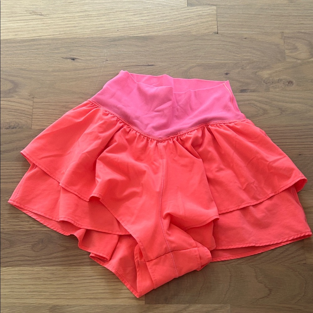 Aerie Pink and Orange Skort